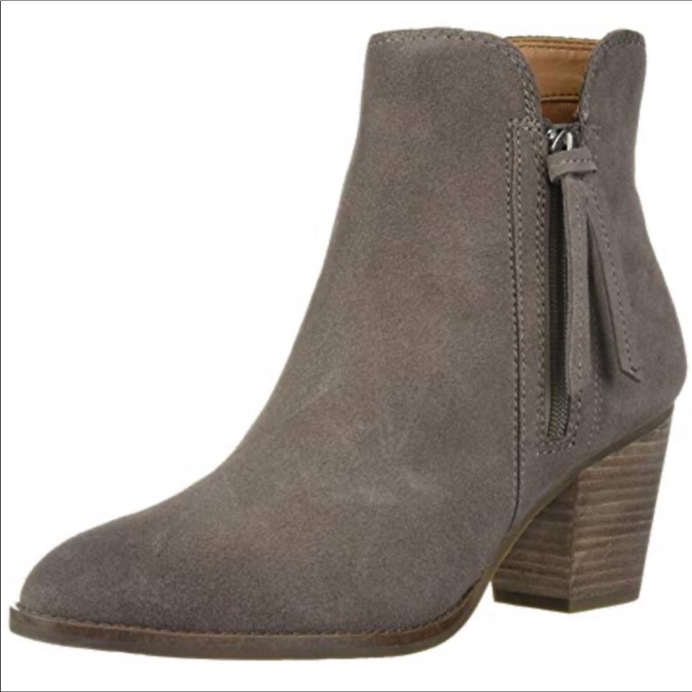 Frye and Co. Grey Suede Booties Size 6.5